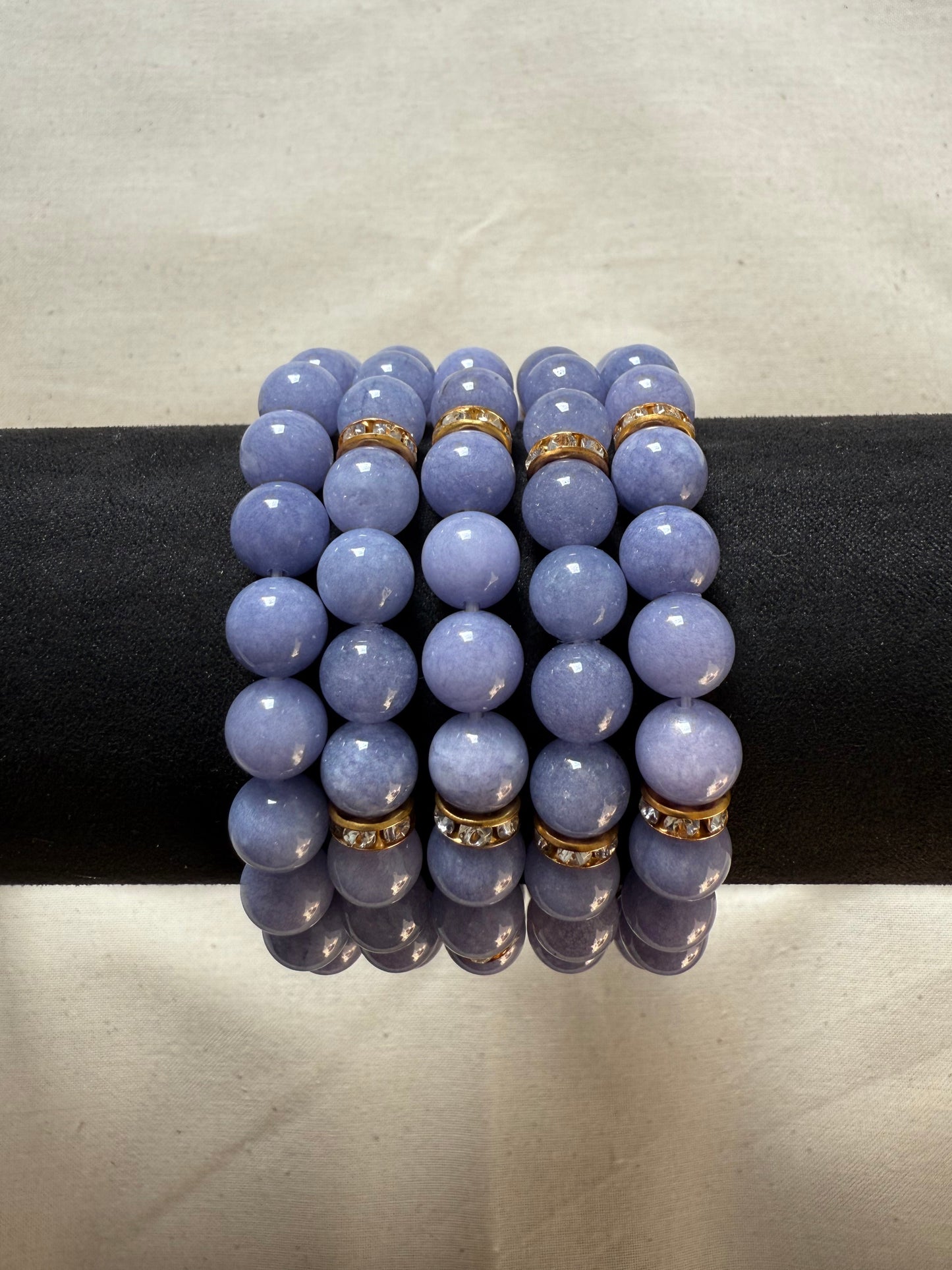 Lavender Jade Bracelet