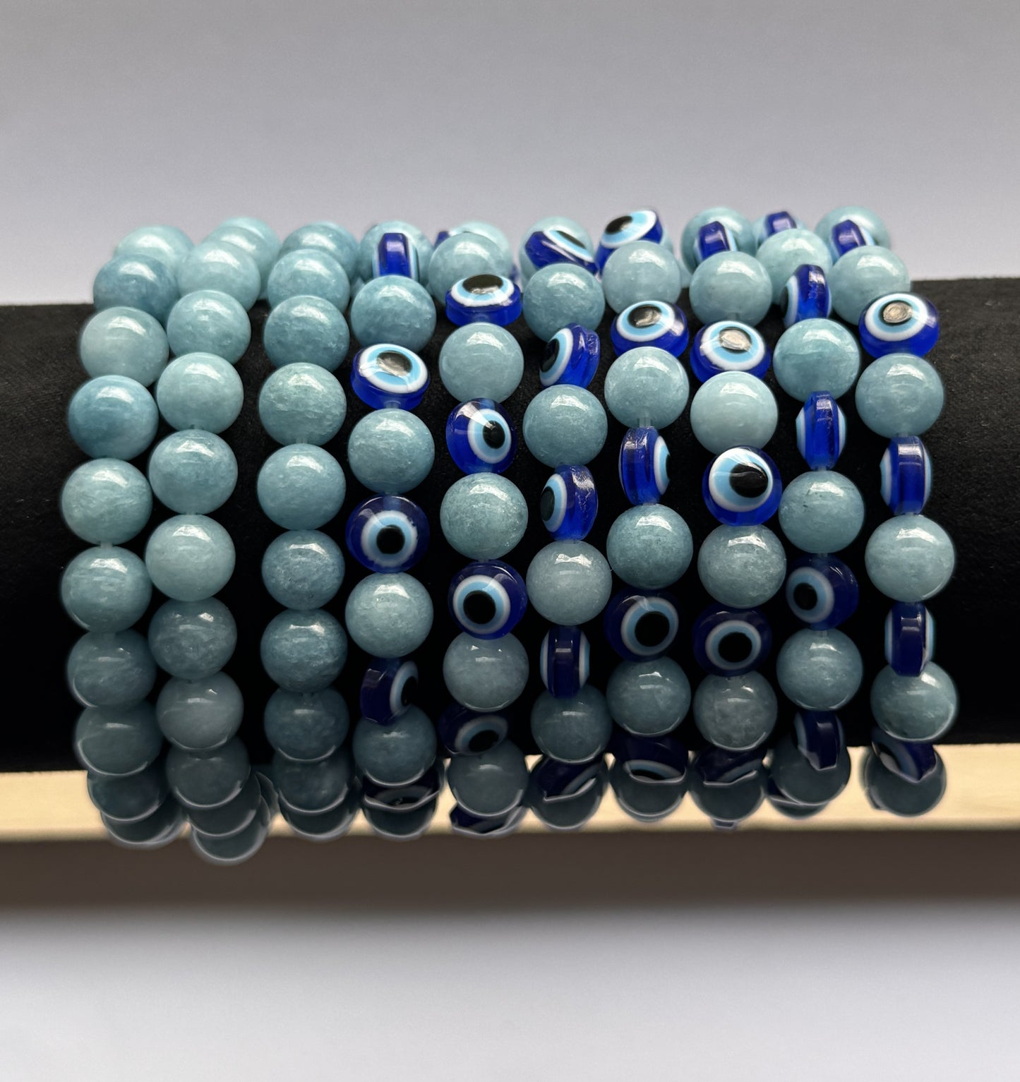 Evil Eye Aquamarine Bracelet
