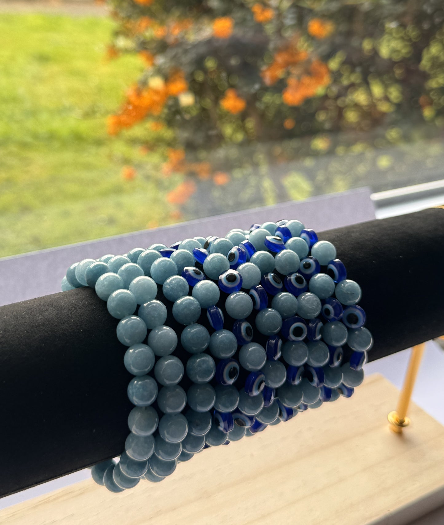 Blue Aquamarine Bracelet