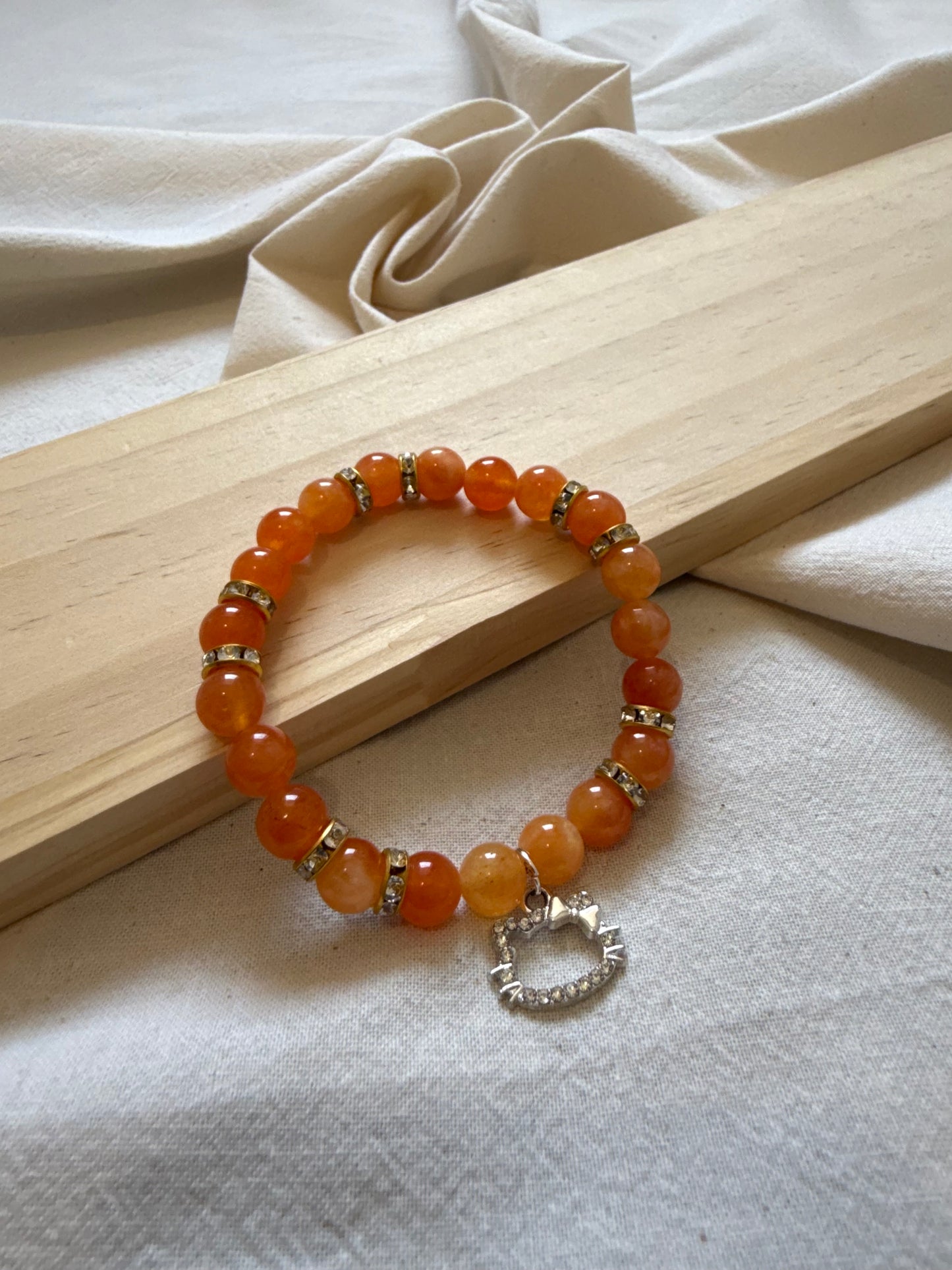 Hello Kitty Sunstone Bracelet