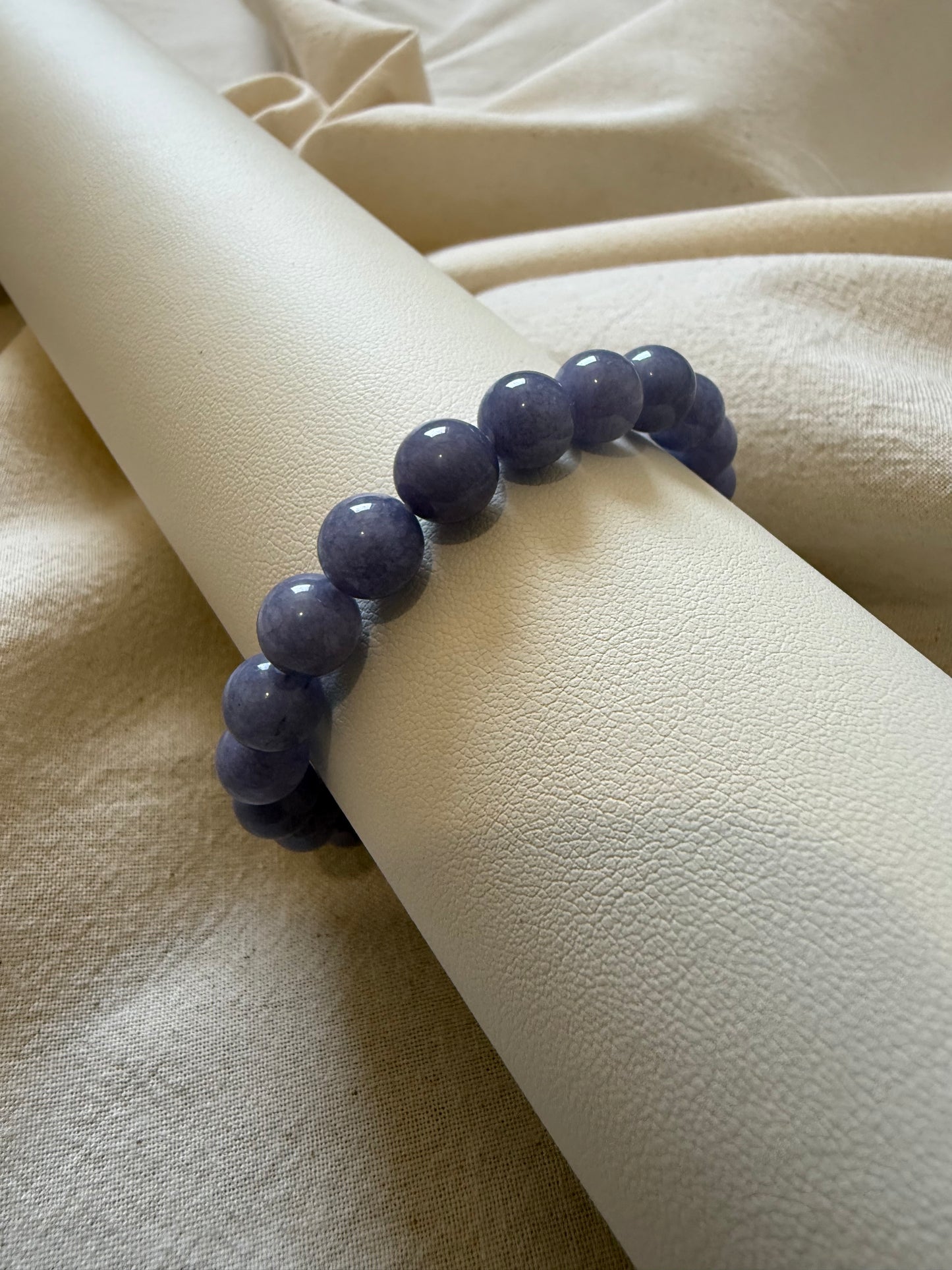 Lavender Jade Bracelet