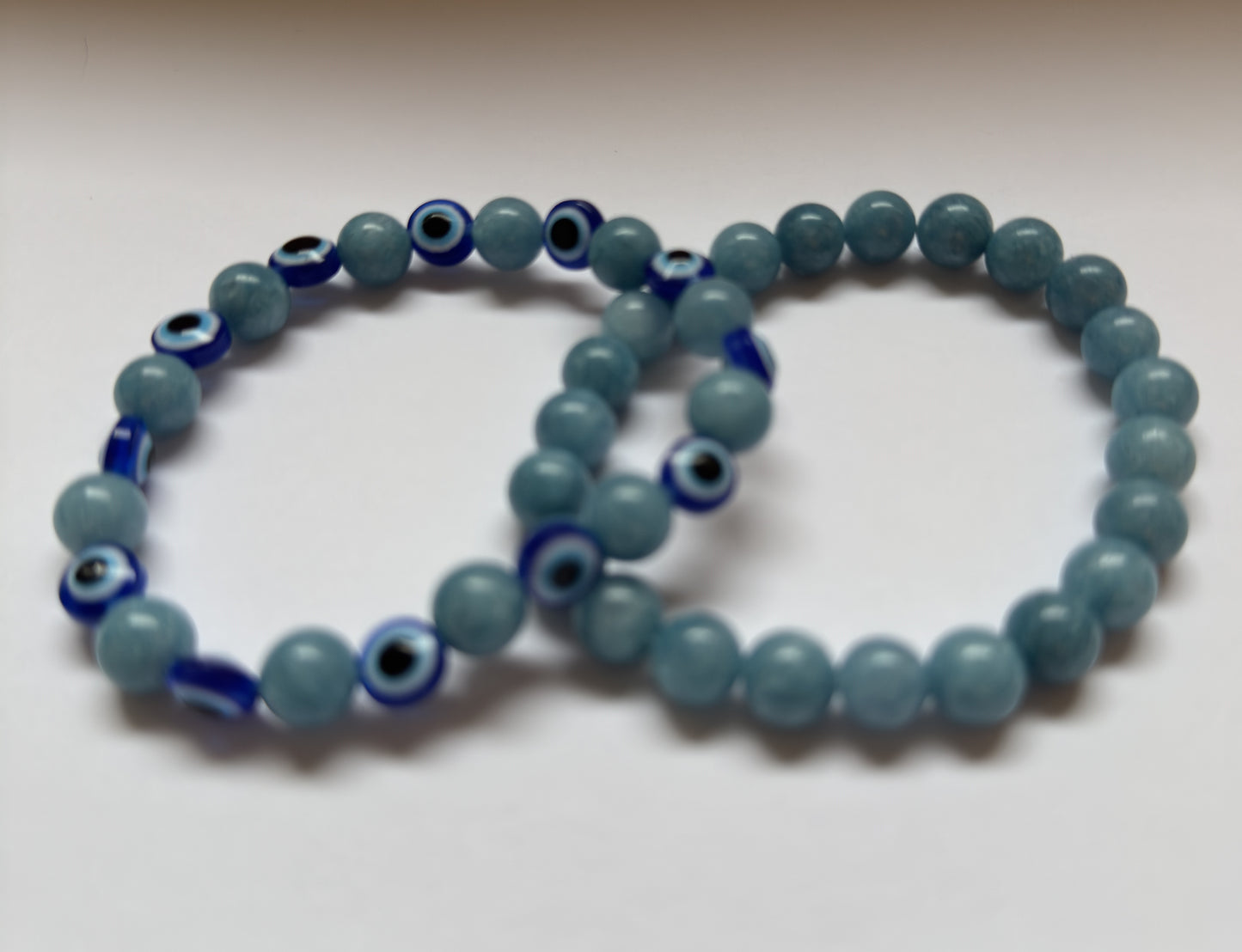 Evil Eye Aquamarine Bracelet