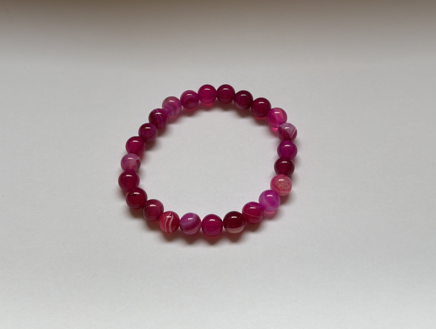Pink Agate Bracelet