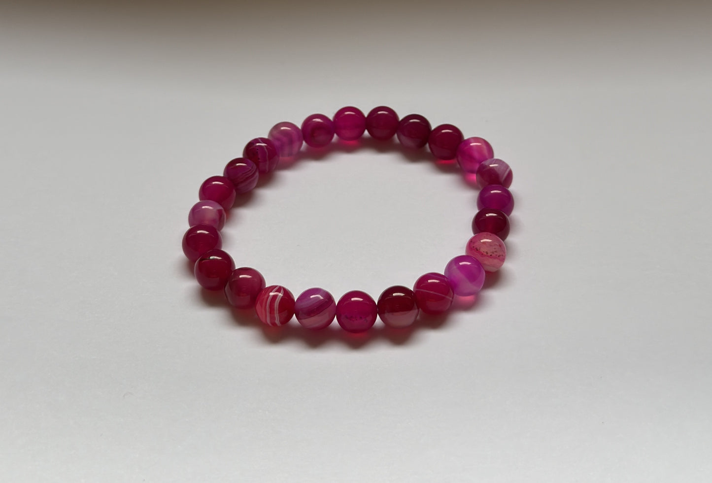 Pink Agate Bracelet