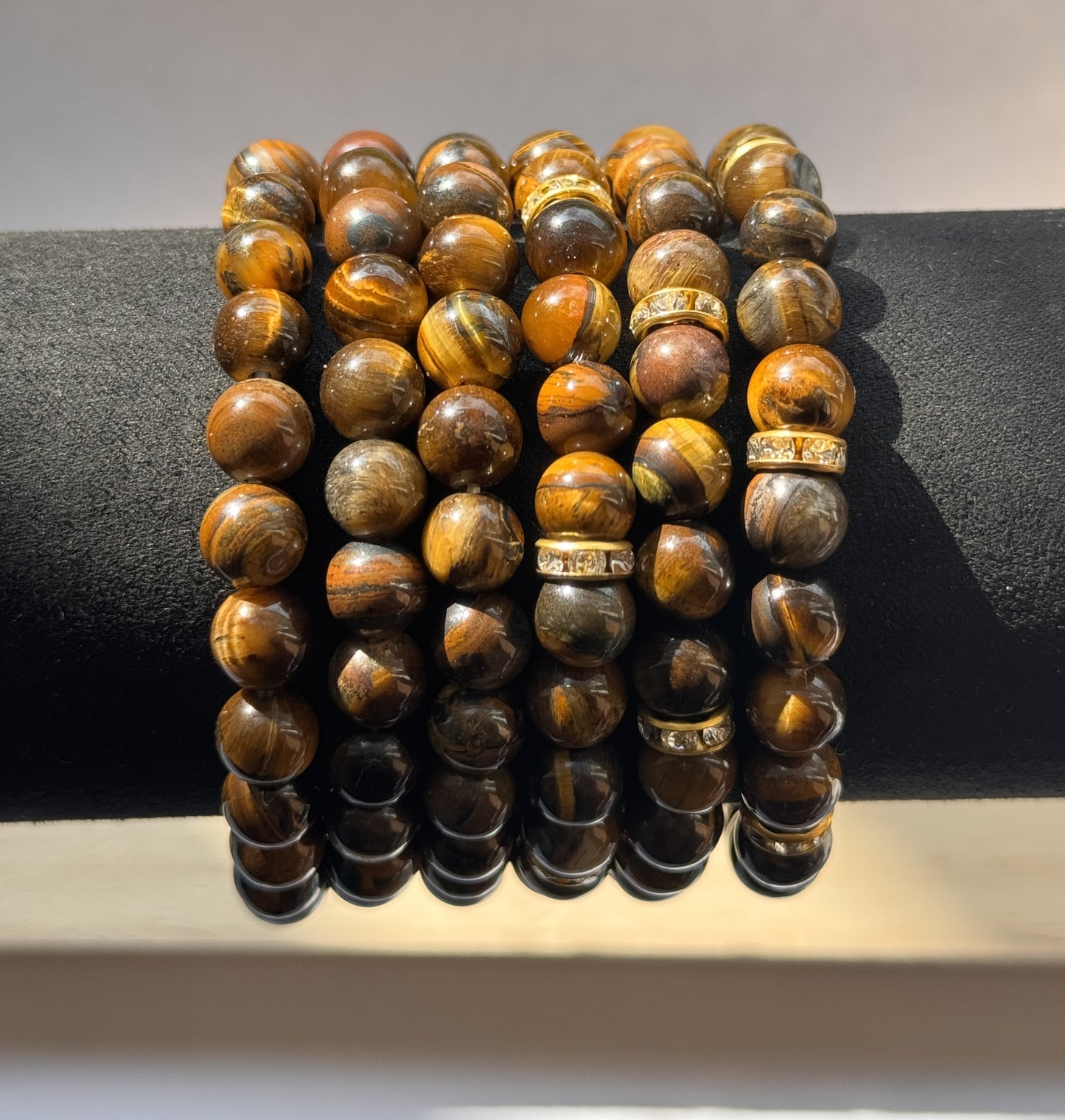 Diamante Tiger Eye Bracelet