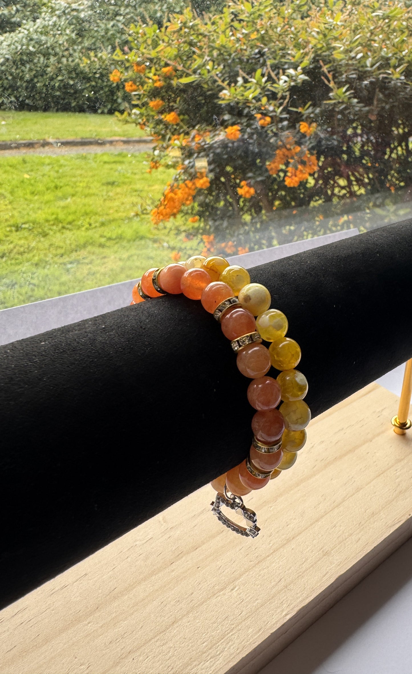 Yellow Agate Bracelet